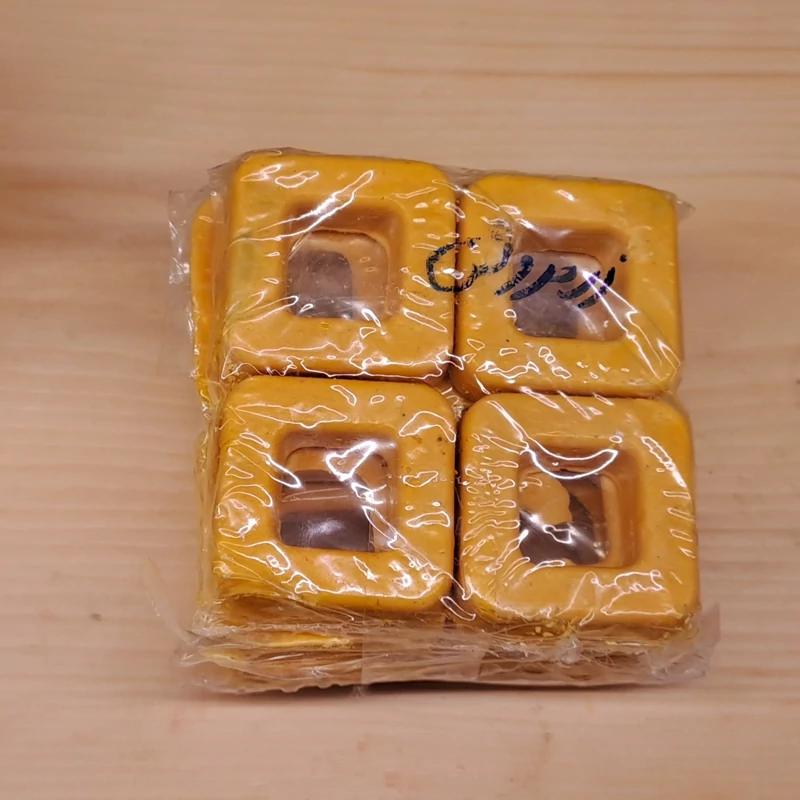 رنگ مکعبی شمعسازی زرد روشن