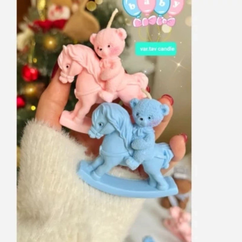 شمع اسب (راکر سوار)